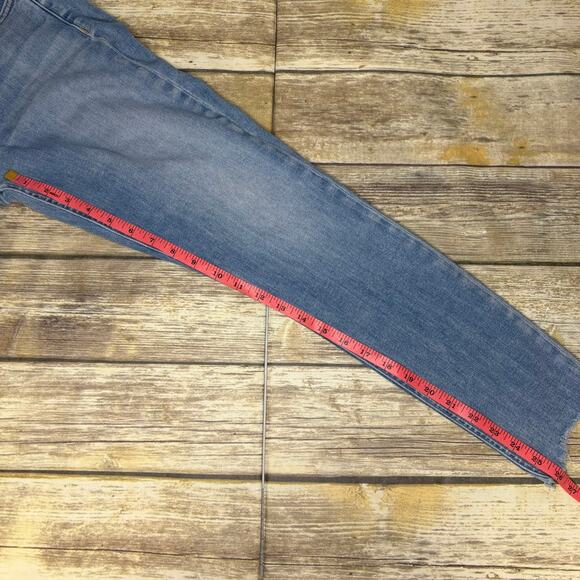 Rag & Bone Cate Midrise Skinny Harper Raw Hem Stretch Denim Womens Sz 29 - Picture 6 of 8